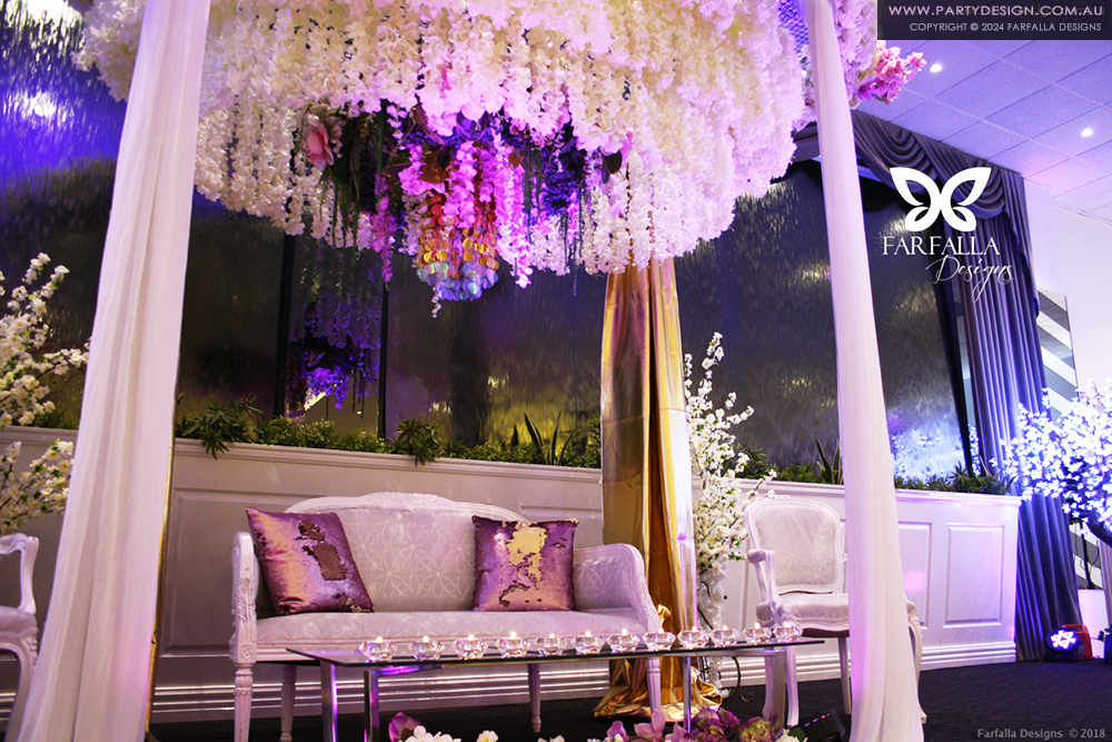 Photo 2.  <b>Bridal Table and Chandelier</b>