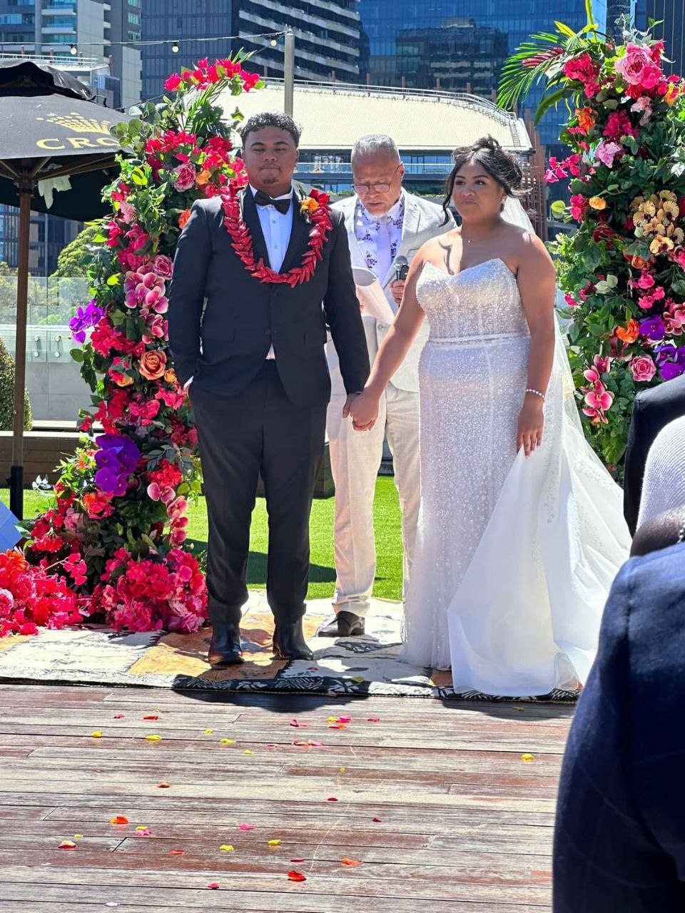 Photo 3. &nbsp;<b>Floral Tower</b>