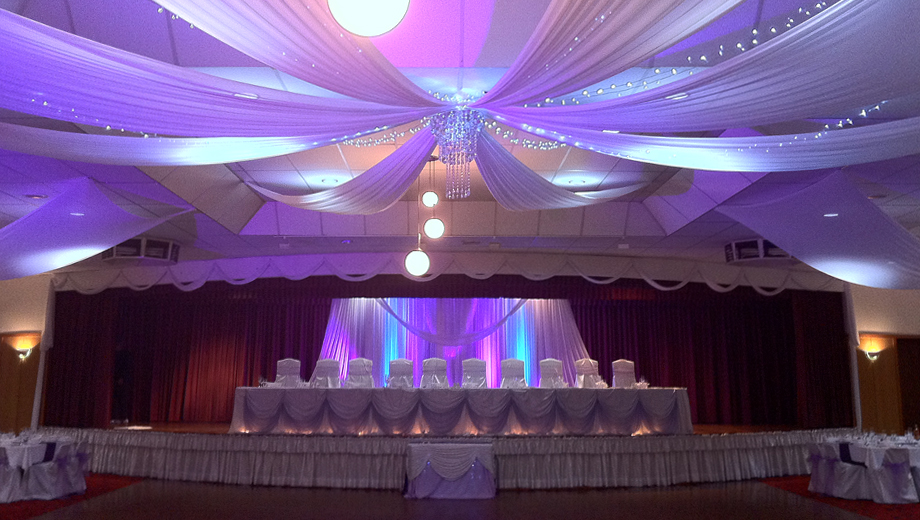 Photo 1.  <b>Ceiling Drapes</b>