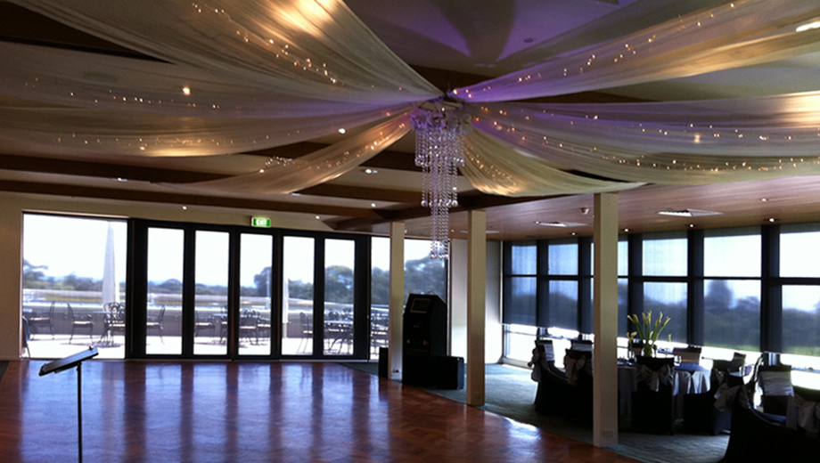 Photo 1.  <b>Ceiling Drapes</b>