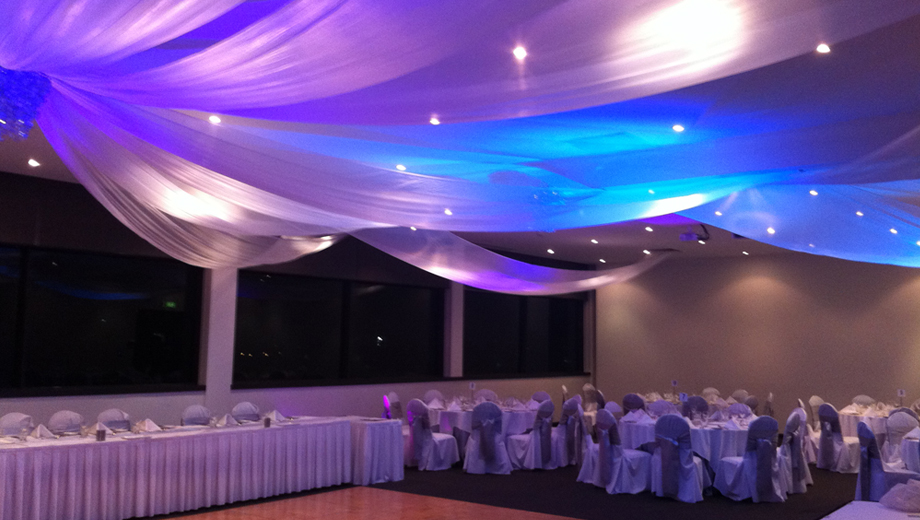 Photo 1.  <b>Ceiling Drapes</b>