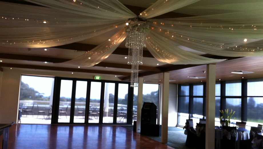 Photo 1.  <b>Ceiling Drapes</b>
