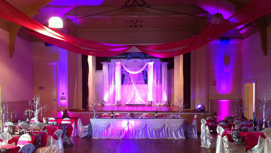Photo 1.  <b>Ceiling Drapes</b>