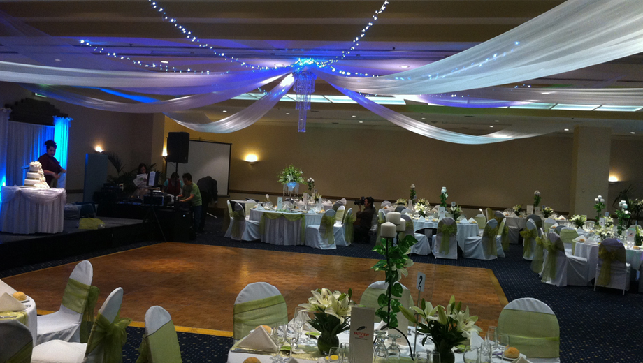 Photo 1.  <b>Ceiling Drapes</b>