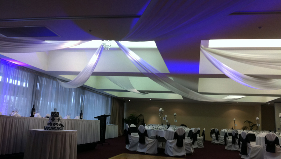 Photo 1.  <b>Ceiling Drapes</b>