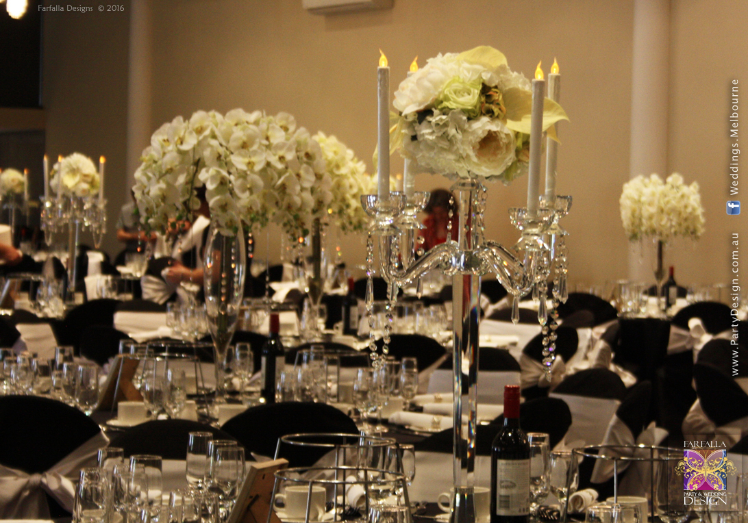 Orchids and Crystals Centrepiece</b>