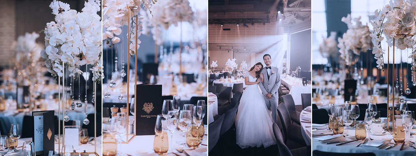 Classic White Florals for Wedding