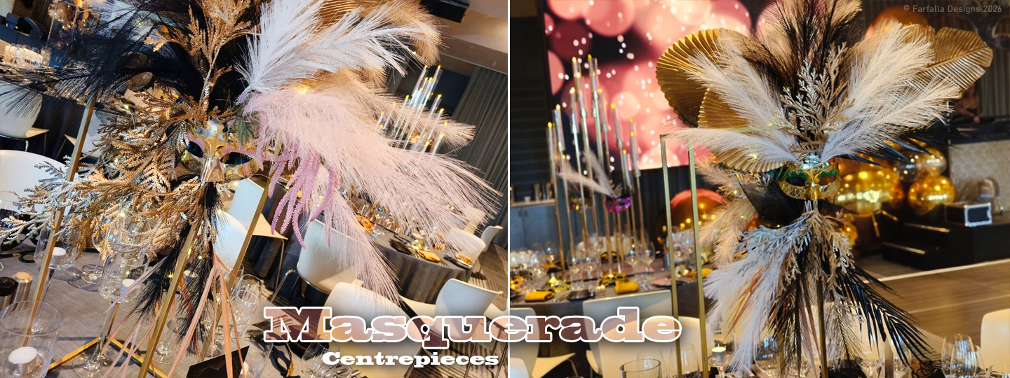 Masquerade Centrepieces