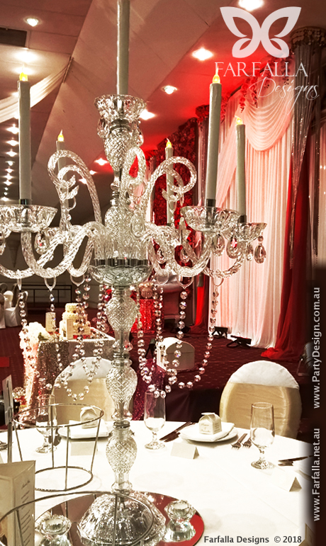 Photo 36.  <b>Giant Crystal Candelabra</b>