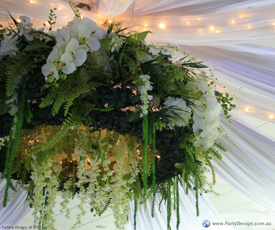 Photo 25.  <b>Floral Chandelier</b>