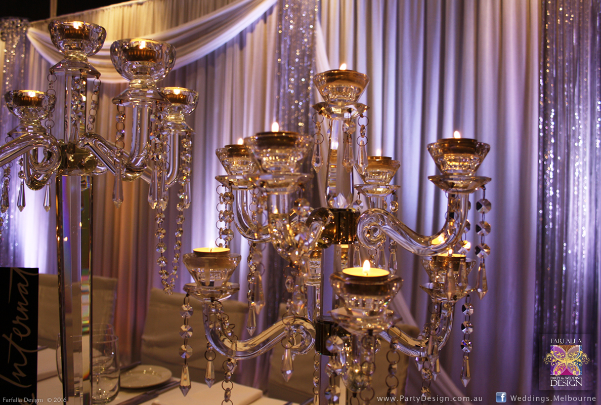 Photo 8.  <b>International Of Brighton: Crystal Candelabras 9 and 5 arms</b>