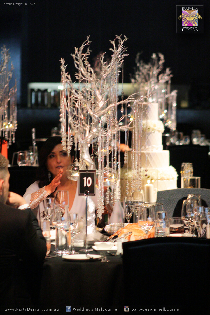 Photo 12.  <b>Peninsula - Crystal Tree Centrepieces</b>