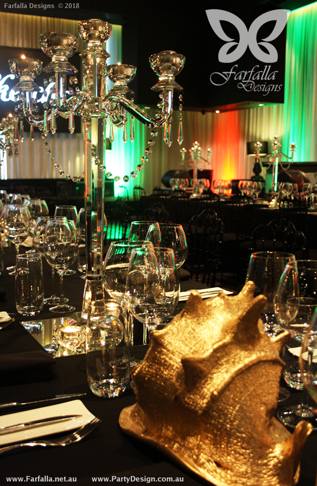 Photo 62.  <b>Sketch - Docklands - Crystal Candelabras</b>