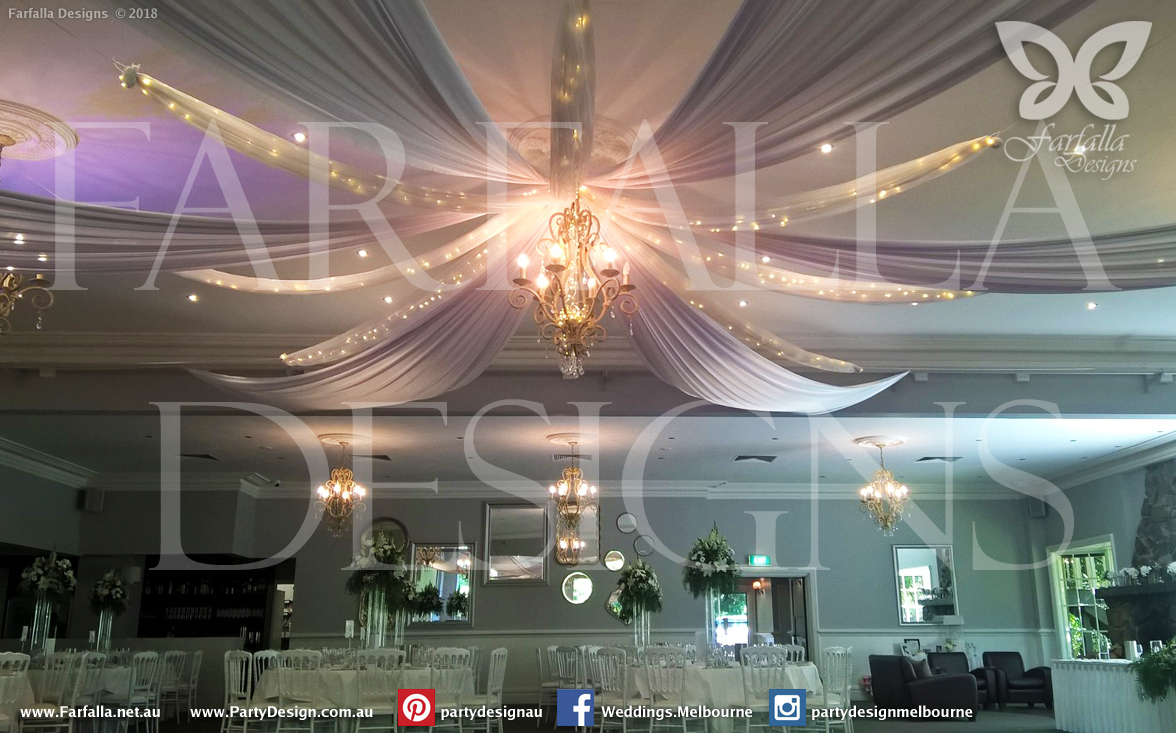 Photo 82.  <b>Ceiling Draping with Fairylights</b>